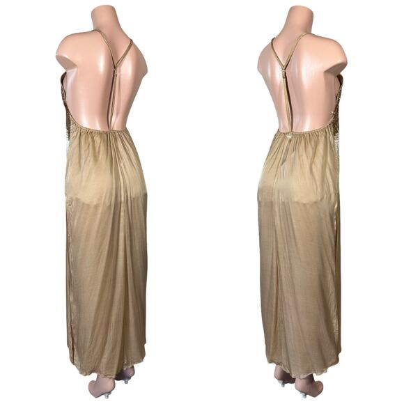 Beach Bunny Ariel - Gold Ombre Dress SZ S $245 - Picture 10 of 13